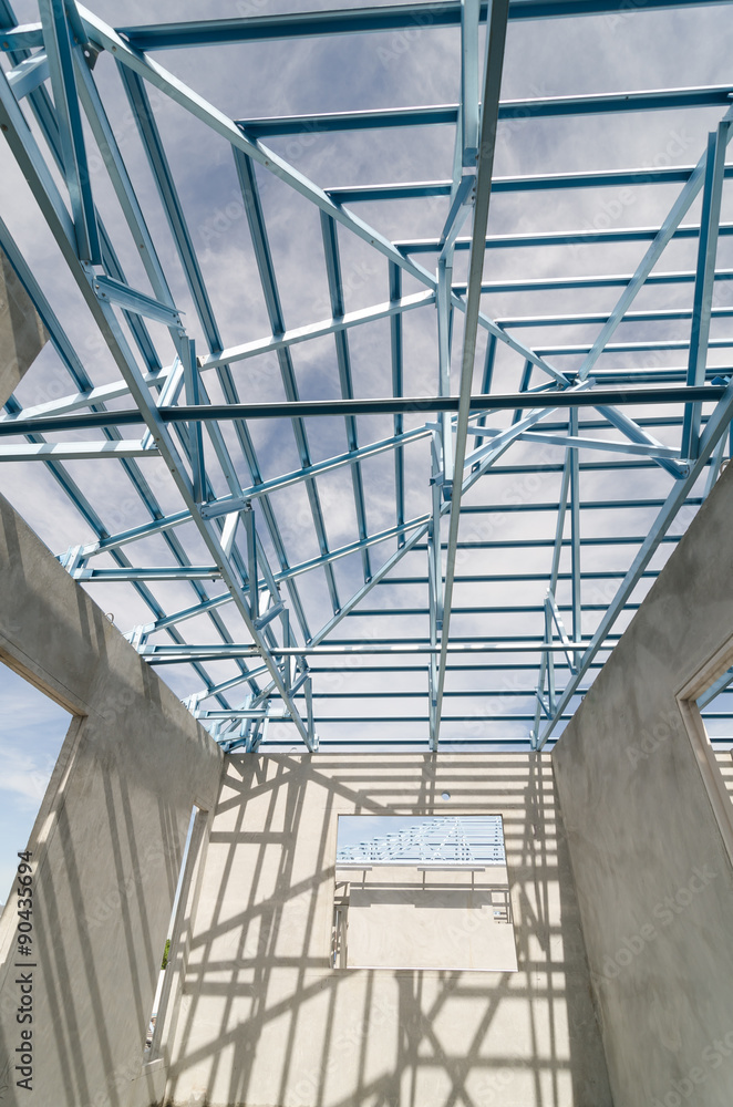 Fototapeta premium Steel Roof-33