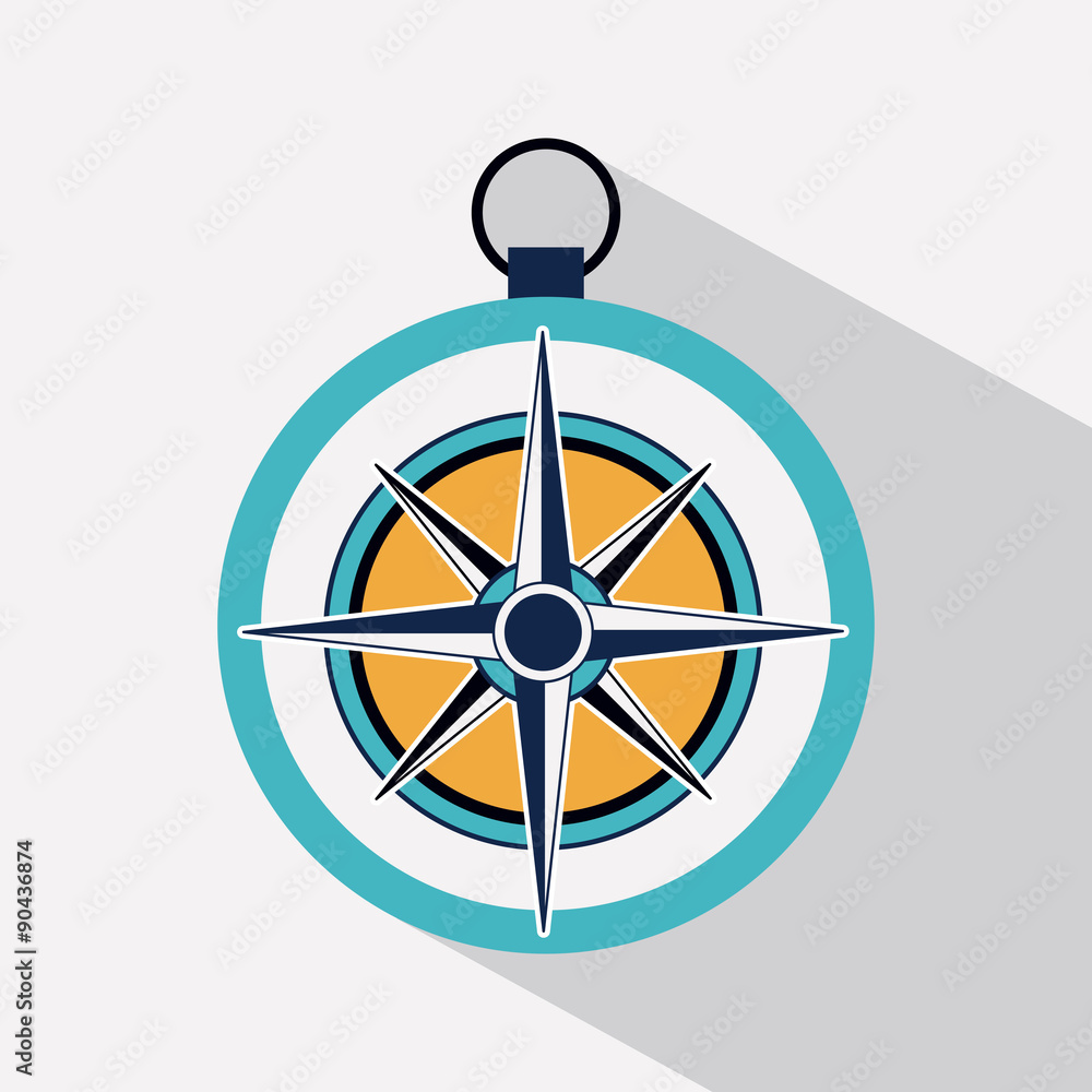 Fototapeta premium Compass design