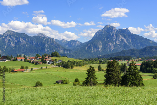 schöne Landschaft im Allgäu