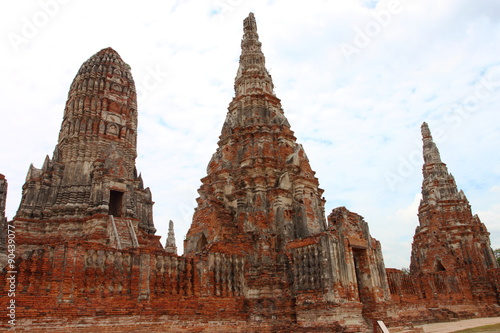 Chaiwatthanaram Temple in Ayutthaya Historical Park  Ayutthaya province  Thailand