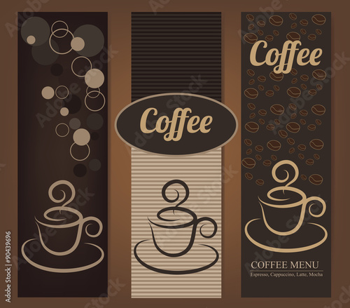 Vintage Coffee banners