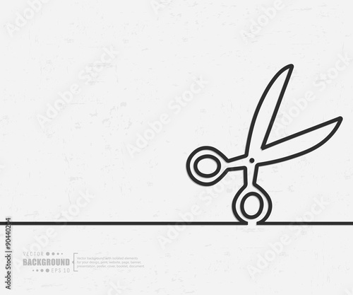 Abstract creative concept vector background. For web and mobile