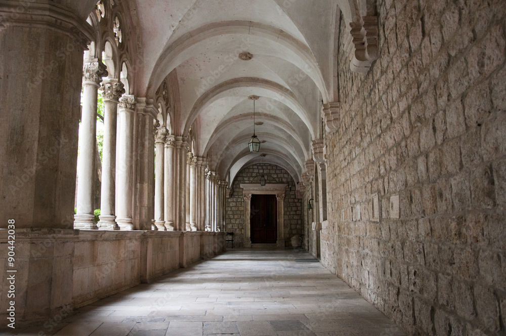 The Walled City of Dubrovnic in Croatia Europe one of the most delightful tourist resorts of the Mediterranean. The Walled City of Dubrovnic in Croatia Europe one of the most delightful tourist resorts of the Mediterranean.