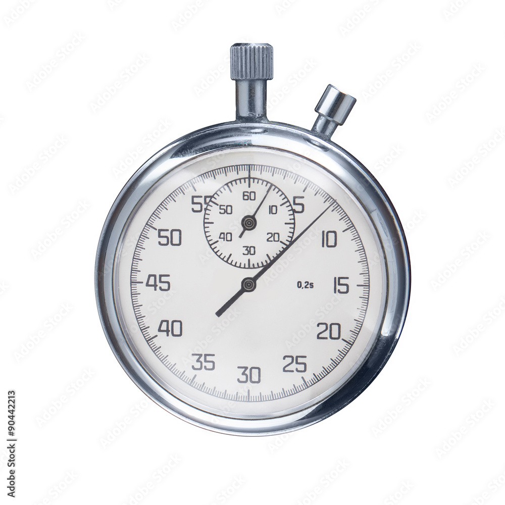 sports stopwatch isolated on a white background sports stopwatch isolated on a white background