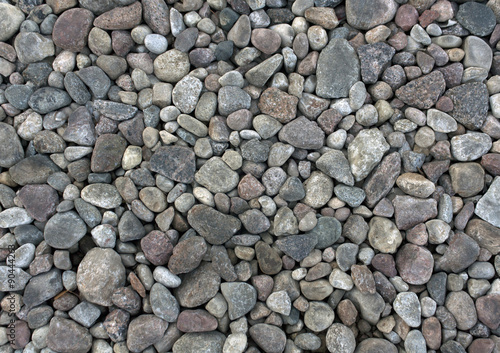 Gray stones texture.