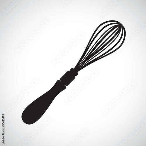 whisking silhouette