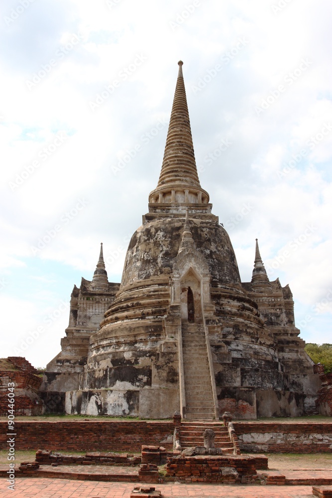 Wat Phra Si Sanphet. Ayutthaya historical park, Thailand