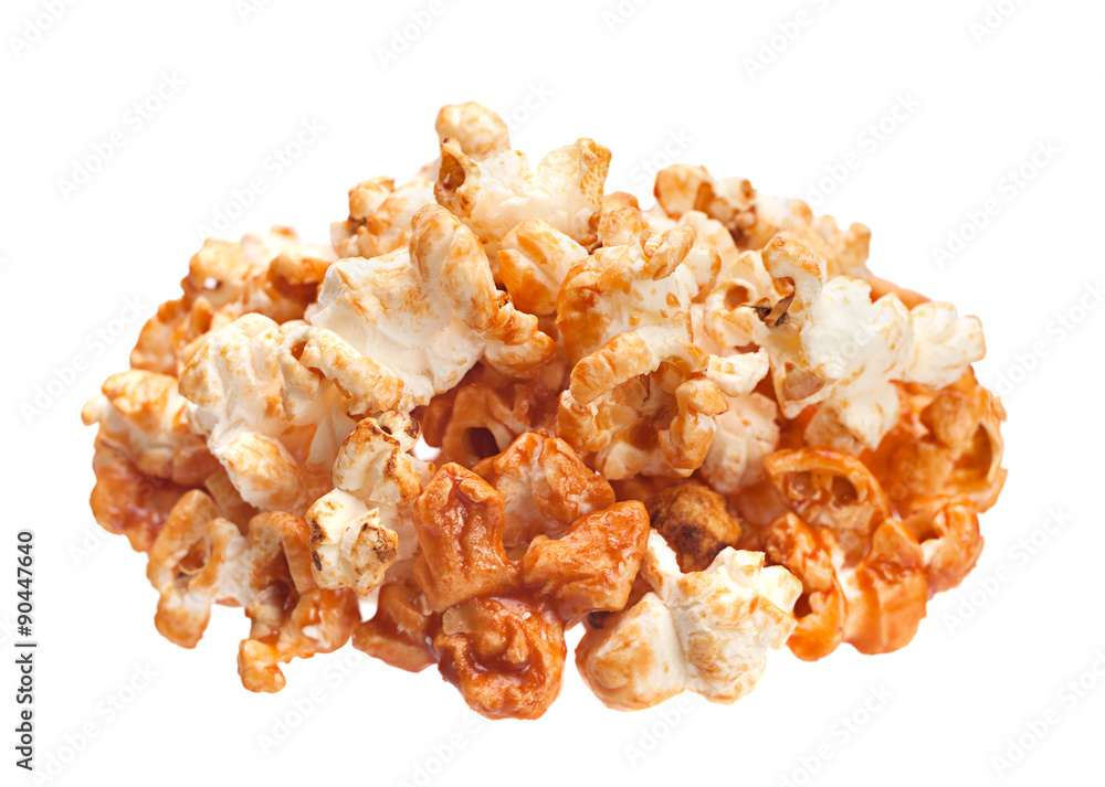 Popcorn in caramel Popcorn in caramel