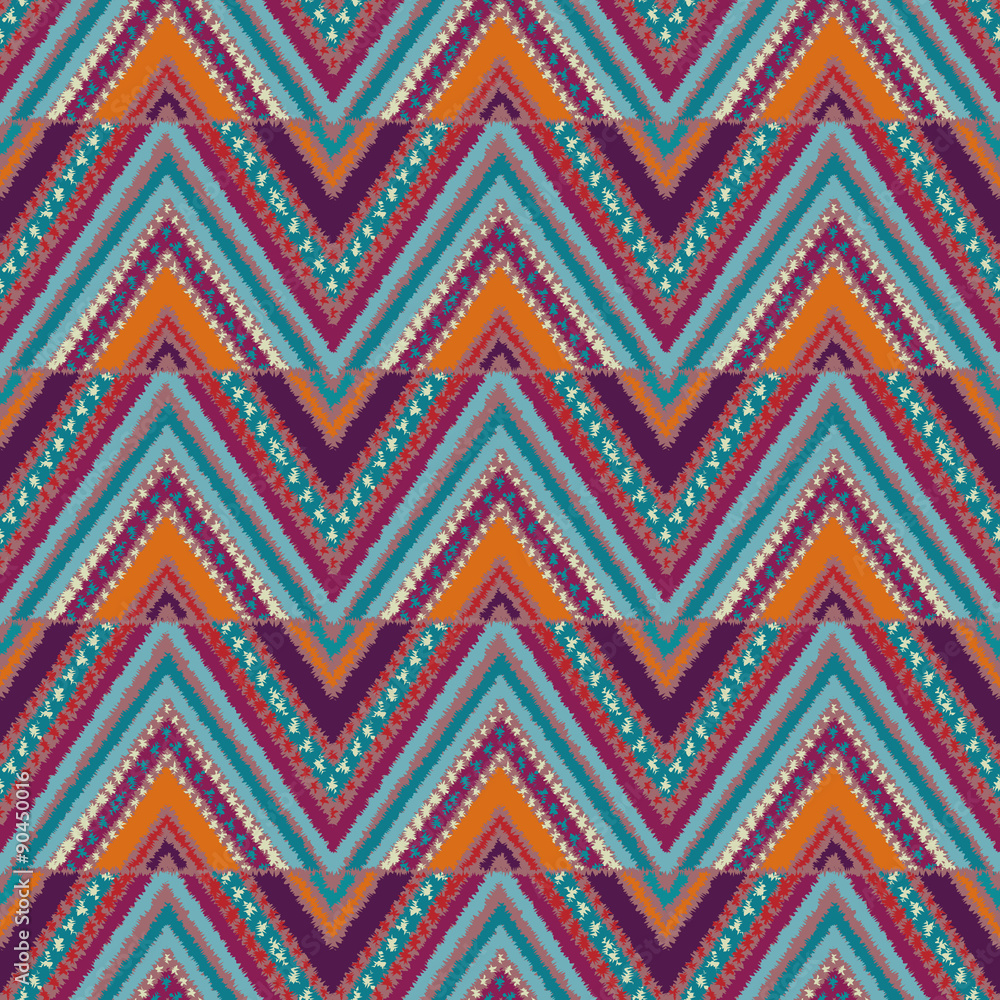seamless pattern tribal Navajo 