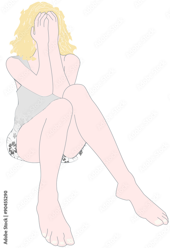 Traurige Frau Traurige Frau