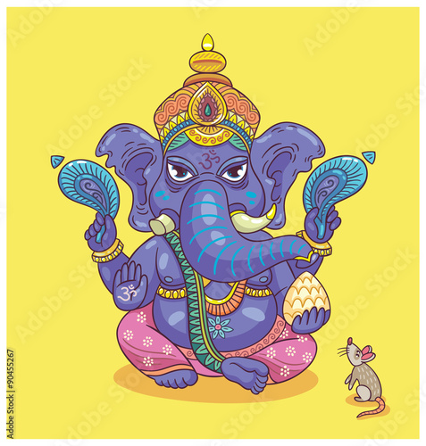 Indian god Ganesha