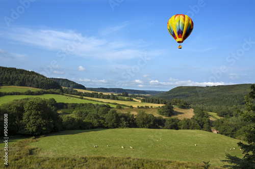Hot Air Balloon - Yorkshire Dales - England