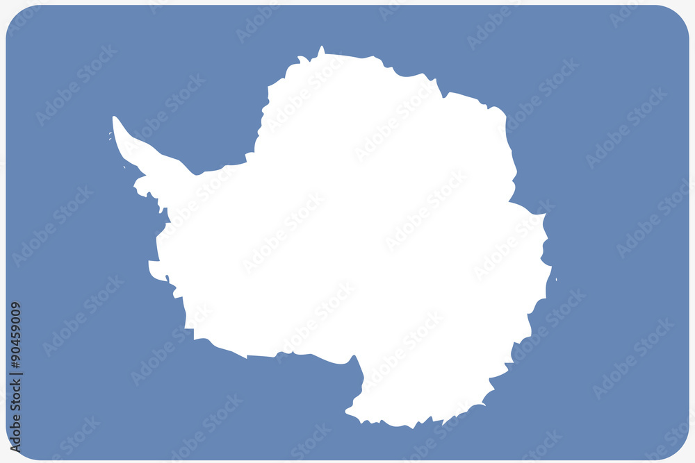 Flag Illustration with rounded corners of the country of Antarti Flag Illustration with rounded corners of the country of Antarti