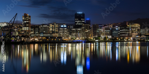 Wellington City at Night