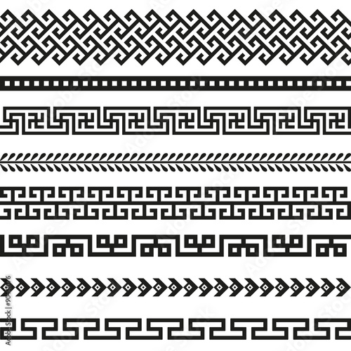Old greek border designs
