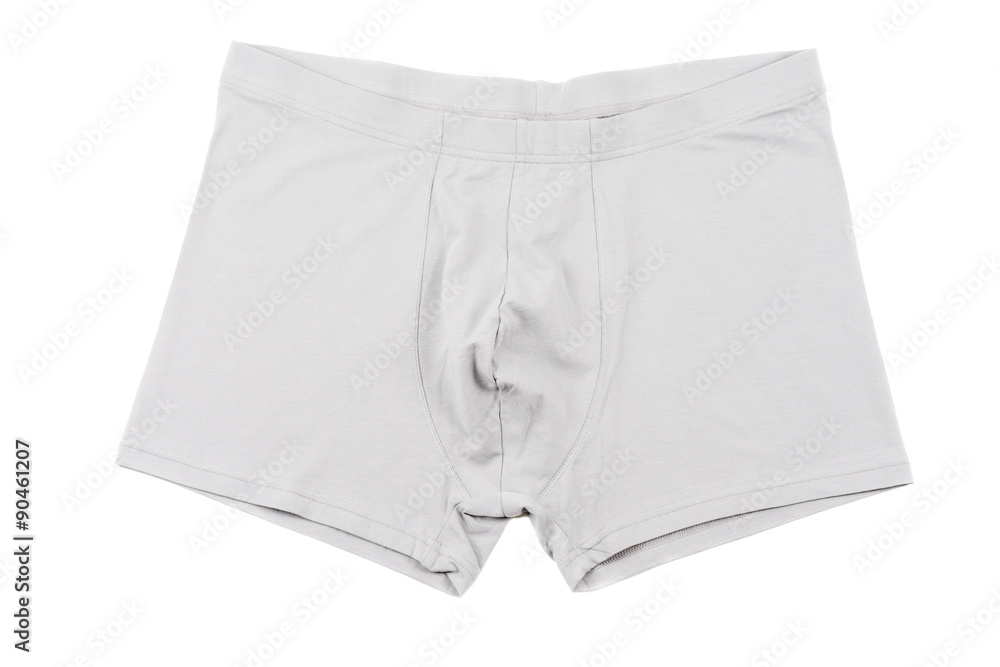 Boxer briefs isolated on a white Boxer briefs isolated on a white