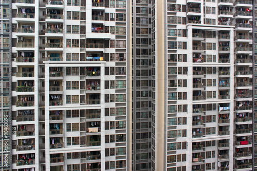 View of residential house in Guangzhou, China