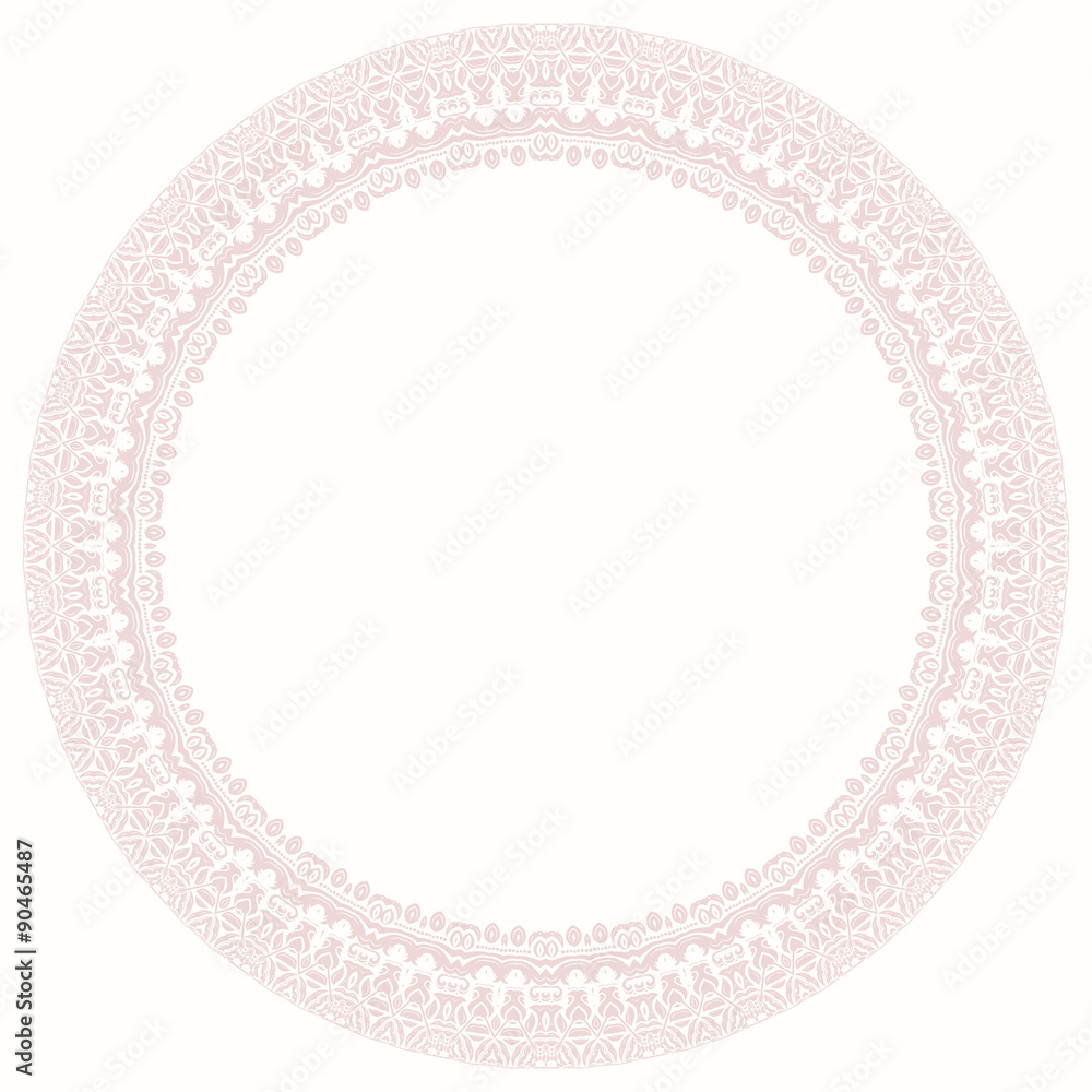 Floral Vector Fine Frame Floral Vector Fine Frame