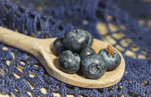 Obraz na płótnie Heidelbeeren w salonie