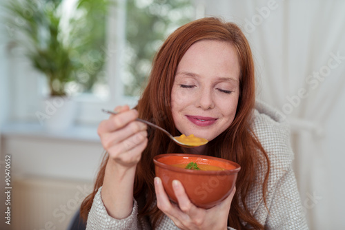 suppe macht glücklich photo