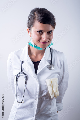 doctor with smile  photo