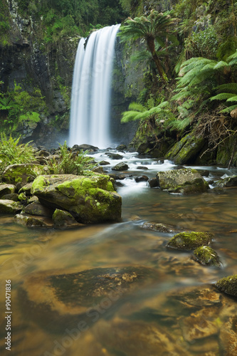 Fototapeta Naklejka Na Ścianę i Meble -  Rainforest waterfalls, Hopetoun Falls, Victoria, Australia.