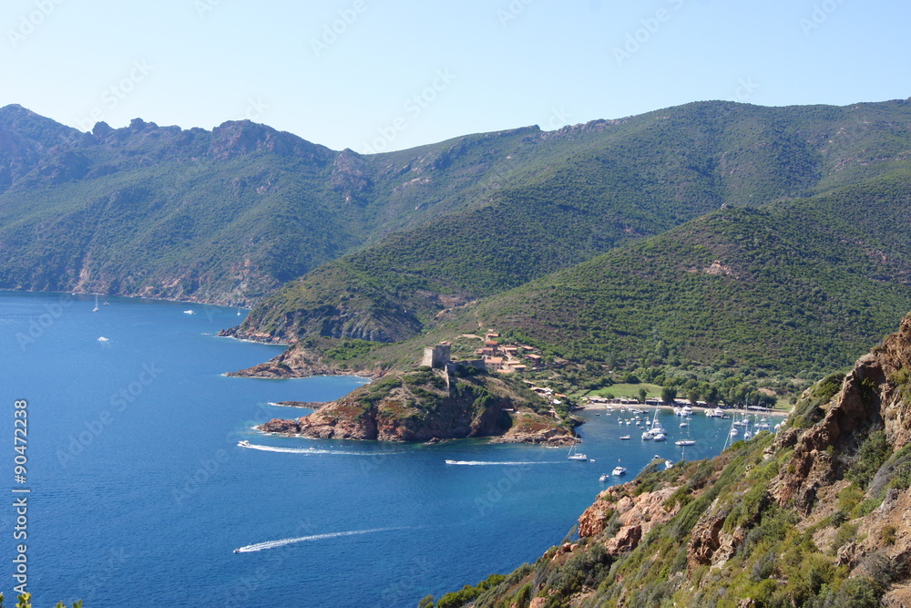 Fototapeta premium Paysage de corse