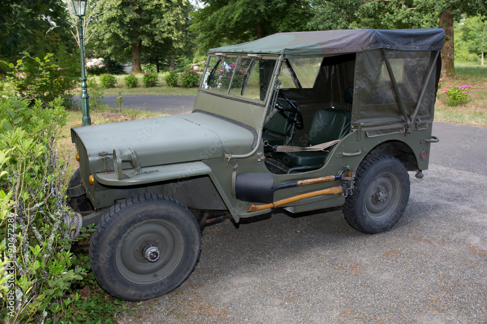 Old Jeep Private car