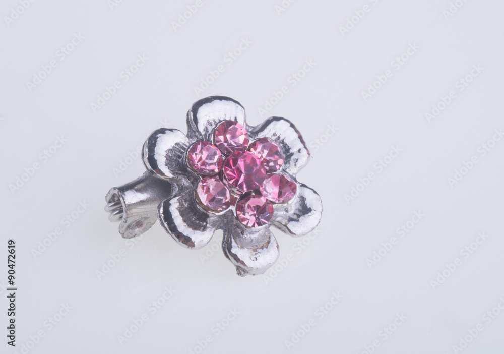 Fototapeta premium brooch. brooch on the background