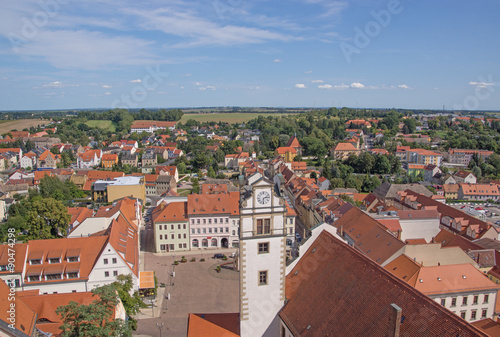 Blick über Oschatz