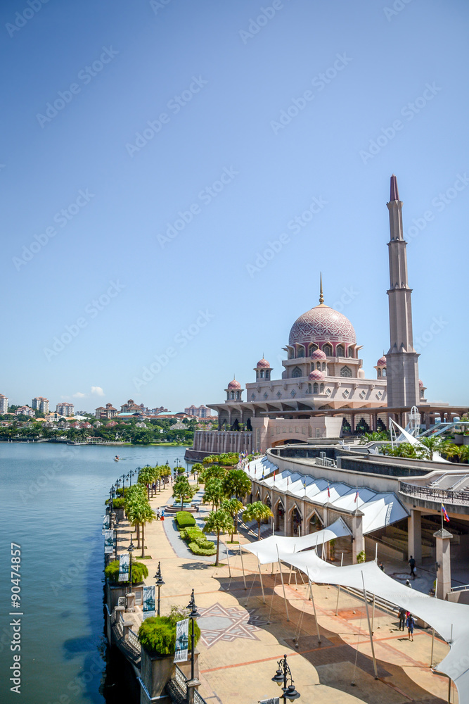 Putra Mosque, Putrajaya, Malaysia