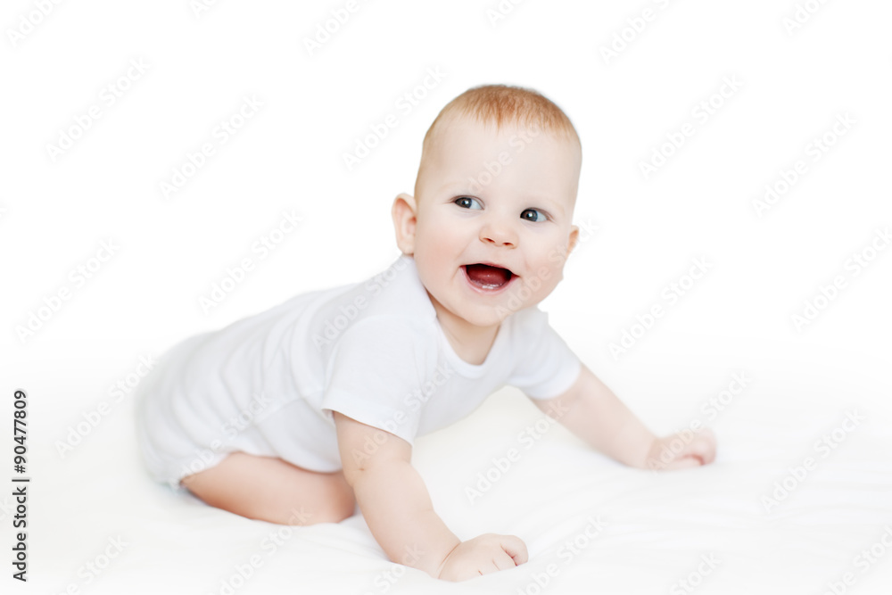 Happy cute laughing baby. Positive smiling child. Smiling kid. Happy cute laughing baby. Positive smiling child. Smiling kid.