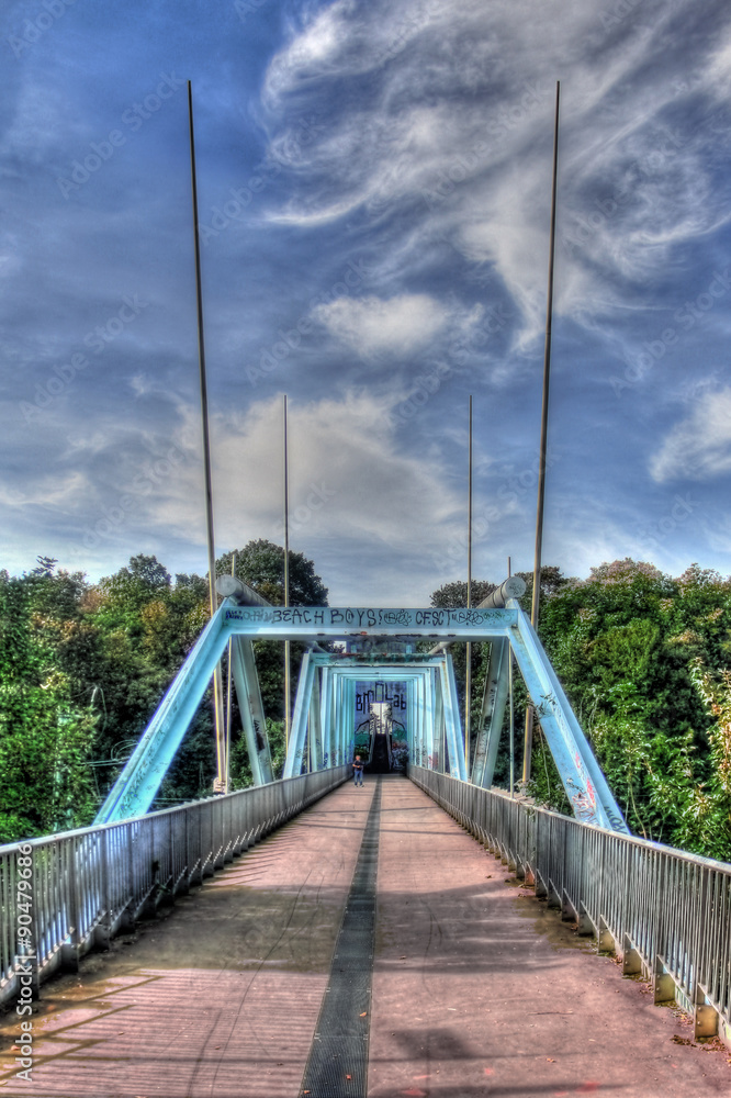 Obraz premium Herkulesbrücke in Köln
