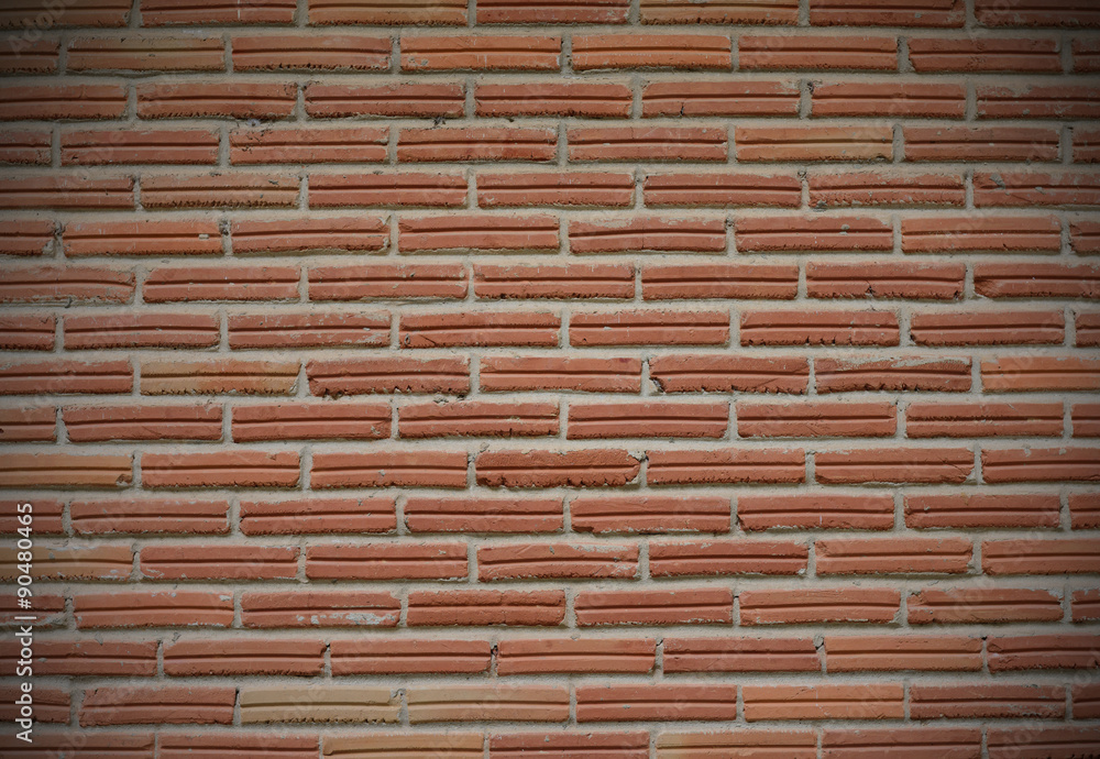 Red brick wall pattern background Red brick wall pattern background