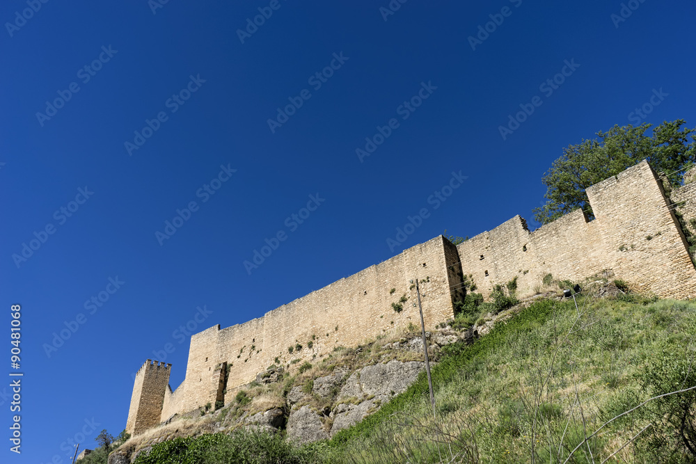 Antiguas murallas del municipio de Ronda en la provincia de Málaga