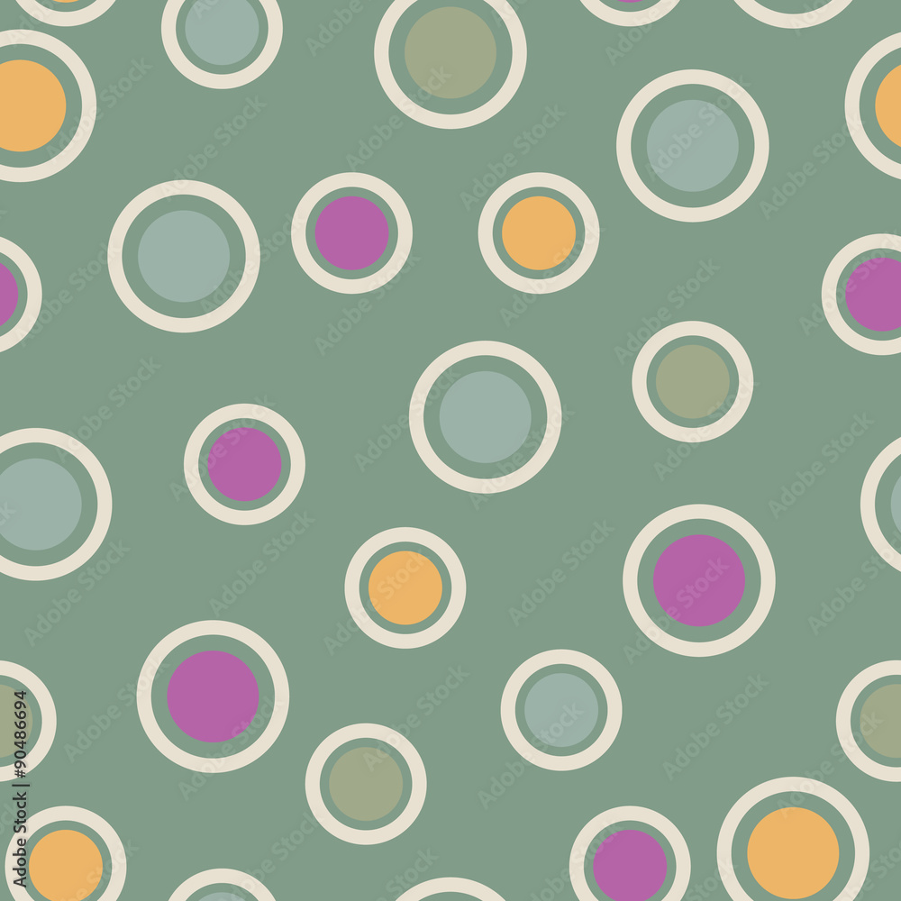 Seamless pattern of circles Seamless pattern of circles