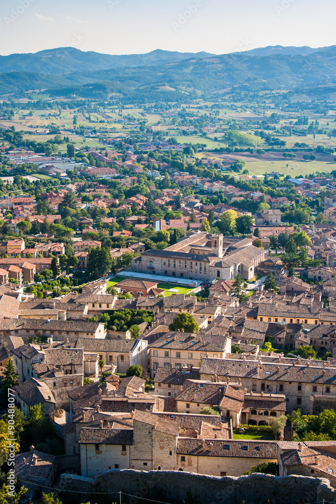 Gubbio from the high