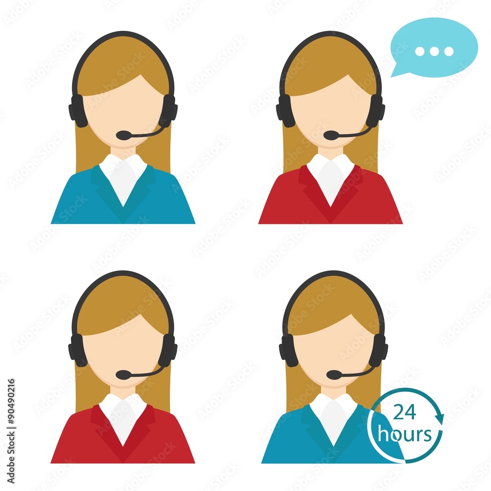Call center. Women call center. Help desk. Operator. Support 24 Call center. Women call center. Help desk. Operator. Support 24
