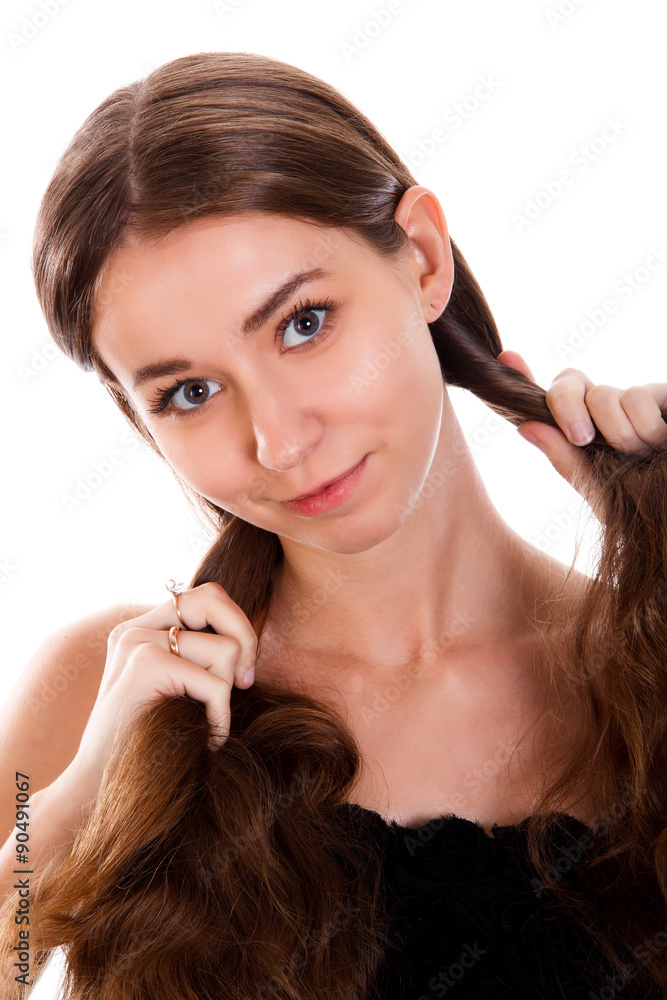 Fototapeta premium Smiling young woman