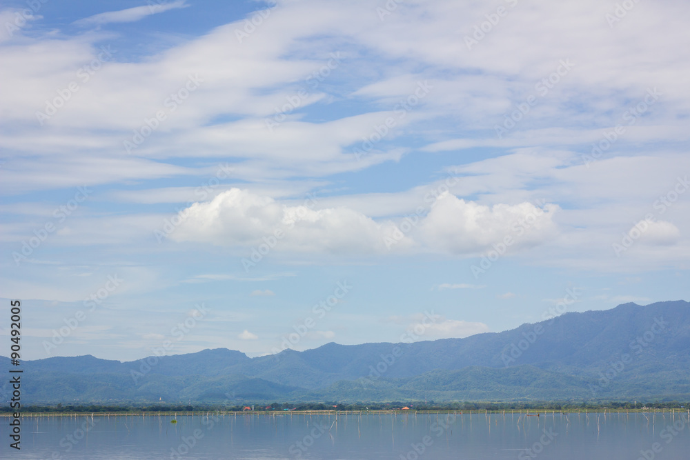 Kwan Phayao,Phayao lake, locate at Phayao province, Northern Tha