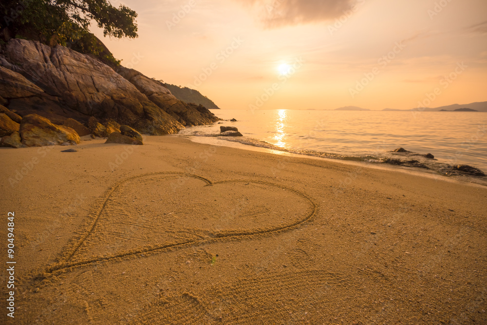 Fototapeta premium Heart of love