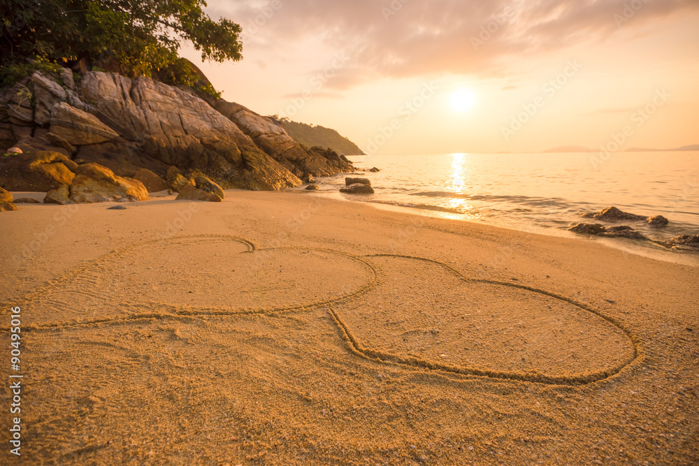 Fototapeta premium Heart of love