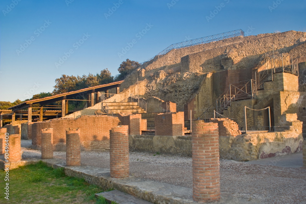 The archaeological and nature Park of Pausilypon, Naples