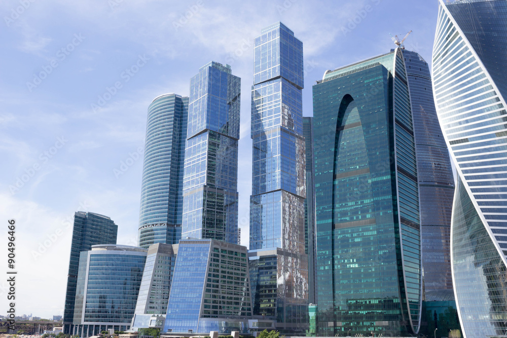 Fototapeta premium Moscow city 