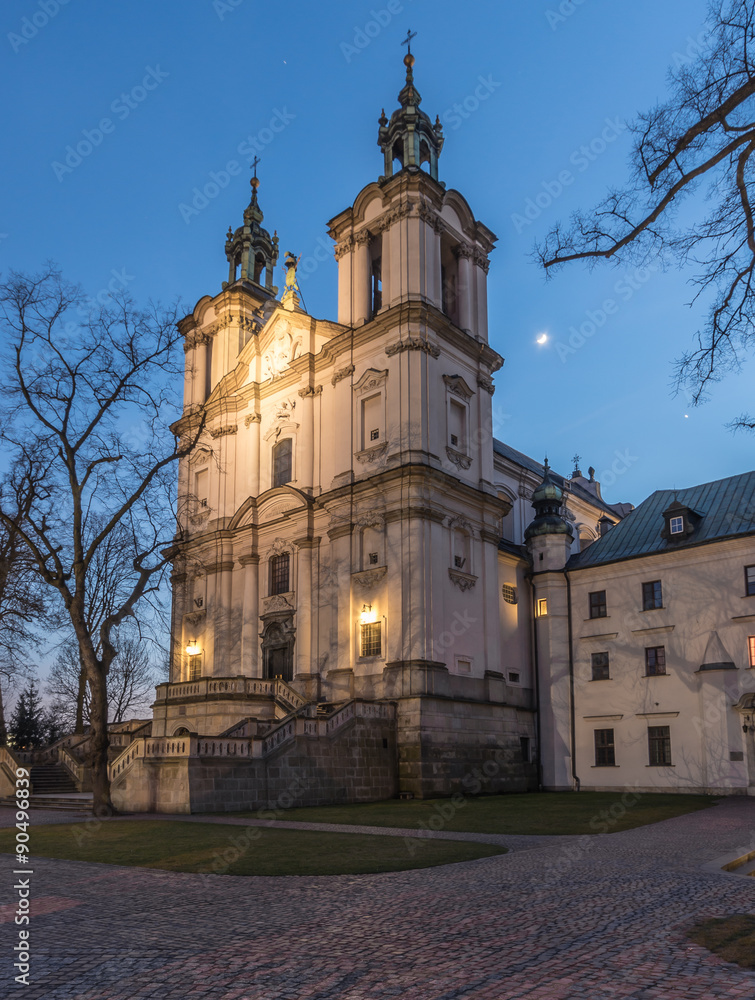 Obraz premium Krakow, Poland, Pauline fathers church