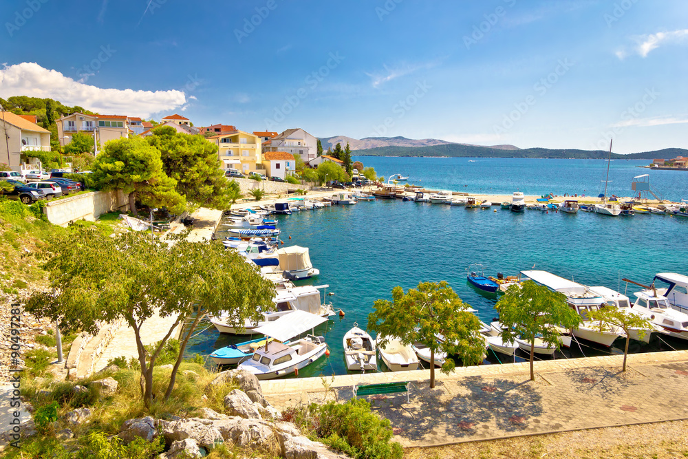 Brodarica village on Adriatic sea