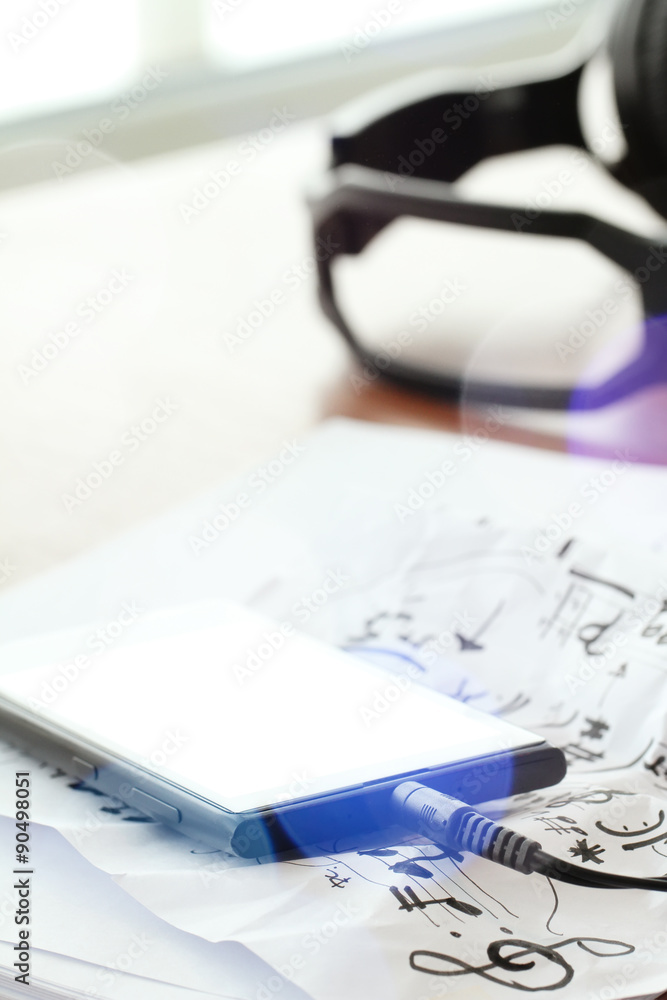 composing music concept with shallow DOF evenly matched jack of composing music concept with shallow DOF evenly matched jack of
