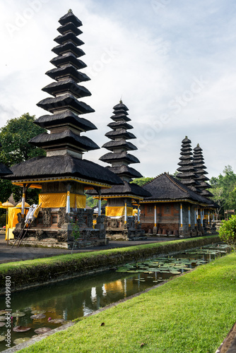 Iconic royal Temple builing in Bali Indonesia