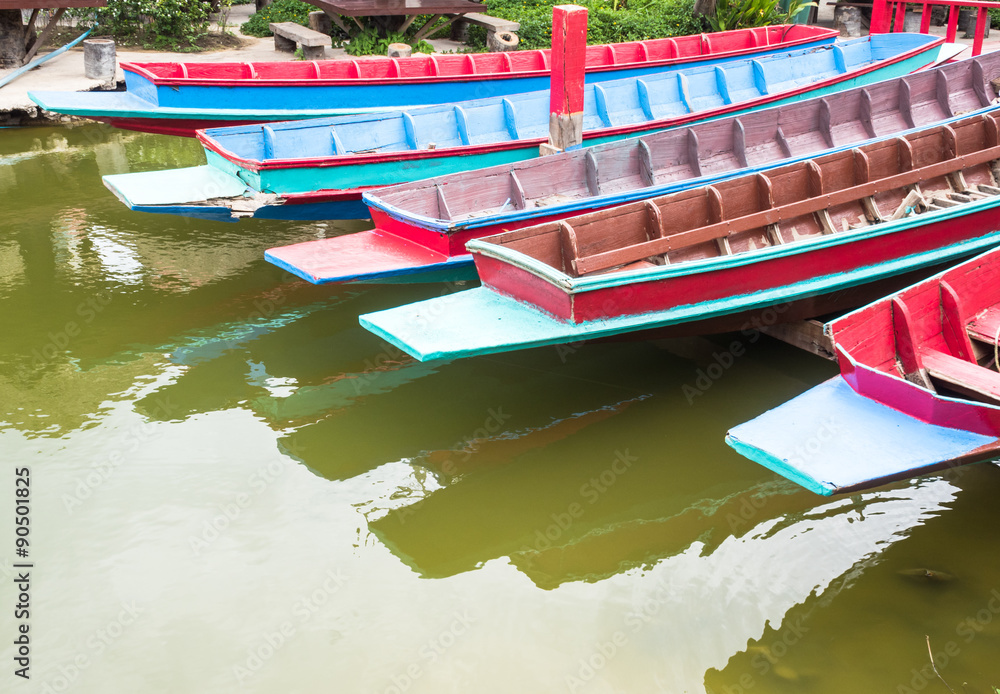 Obraz premium Colorful boats