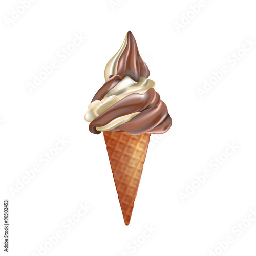 Gelato panna cioccolato 1